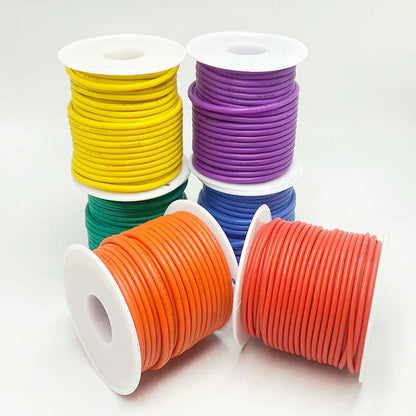 Soft Silicone Wire 16awg 18awg 20awg 22awg 24awg 26awg 28awg 30awg Stranded Tinned Copper High Temperature Cables.
