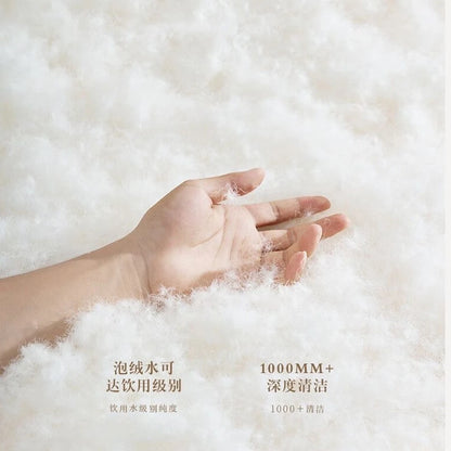 Sondeson Women Noble 100% Goose Down Quilt Filler 3D Bread Duvet Comforter Winter All Season Blankets 100% Cotton Shell 1PCS.