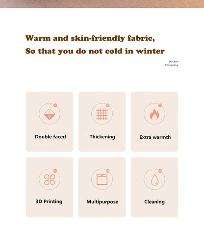 Solidcolor double-sided Duvet Lamb Wool flannel quilt warm comfort mattress in winter bedroom dormitory Thicken Weight Blanket.