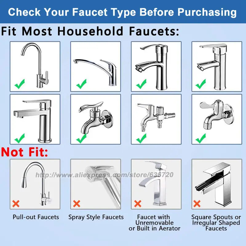 Faucet Mount Water Filter,with UV Light and LED Display Tap Water Purifier, Reduces Lead Chlorine Heavy Metals.