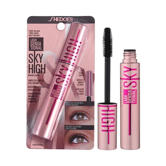 4D Silk Fiber Lash Mascara Lengthening Thick Curling Waterproof Mascara No Fading 24h Lasting Eye Lashes Brush Enhance Eyelashes.