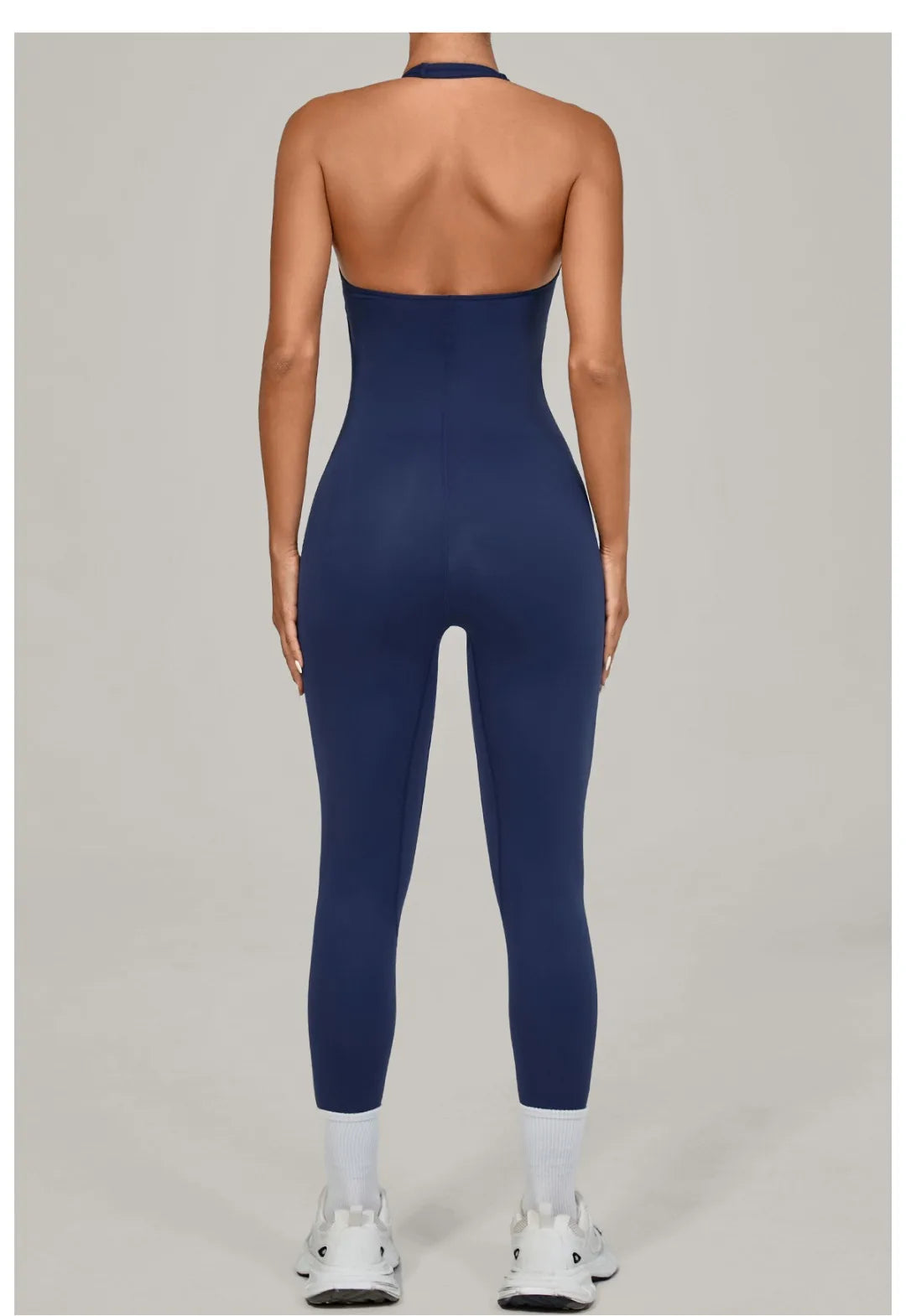 Yoga Jumpsuit Sports Fitness Peach Hip Halter Neck Backless Pants Bodysuit Outdoor Dance Jumpsuit Tight Yoga Wear for Women