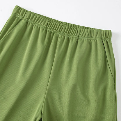 1/2/4 Piece Men's Quick Drying Sports Suit Casual Breathable Short Sleeved T-shirt Pocket Versatile Shorts For Teenagers To Wear