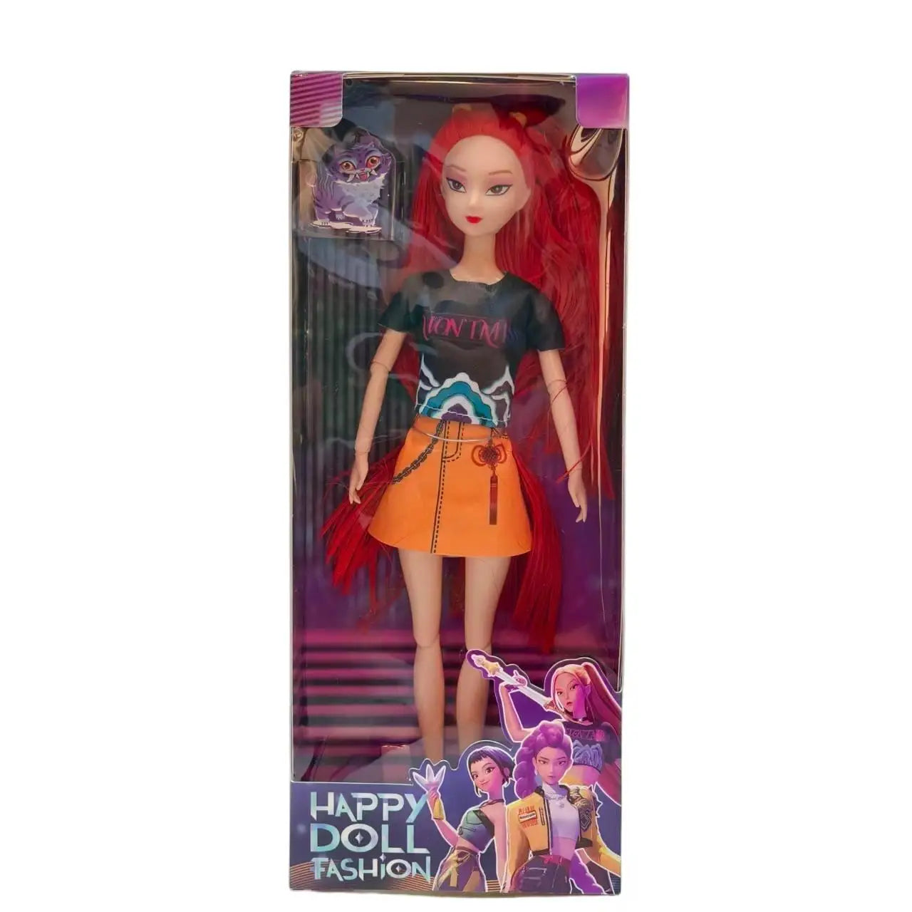 2025 New Korean Wave Girl Group K-POP Witch Hunt Doll Rumi Mirazoi Toy Vinyl Doll Christmas Children's Birthday Gift.