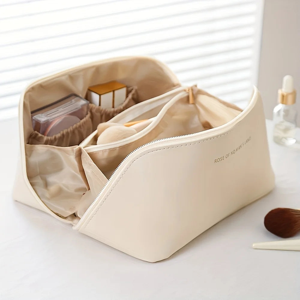Makeup Organizer Female Toiletry Kit Bag Make Up Case Storage Pouch Luxury Lady Box, Cosmetic Bag, Organizer Bag For Travel Zip.