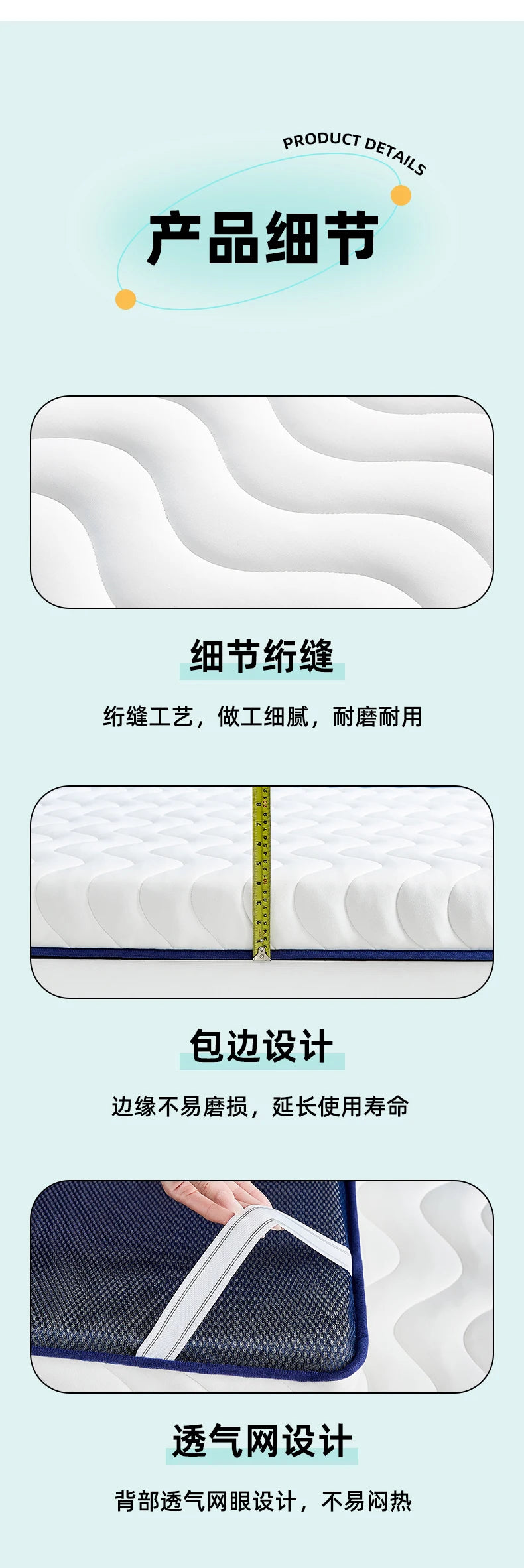 Latex Matratze Kissen Schlafsaal Studenten einzelne spezielle Matte 90x190 dicke Schlafzimmer Matte Bett Bett