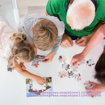 Cartoon Pokemon Pikachu Puzzle Jigsaw Diy Toys 108/200/300/500/1000/1500Pcs Intelligence Educational Puzzles for Kids& Adults.