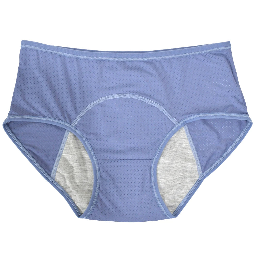 Menstrual Panties Women's menstrual underwear - leak proof and breathable - mid waist size m to 8XL menstrual hygiene pants exam.