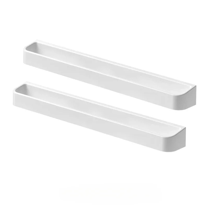 Wandhalterung für Hausschuhe, kein Stanzen, für Badezimmer, Handtuch, Aufbewahrungsregal, Toilette, multifunktionales Abflussregal für die Küche