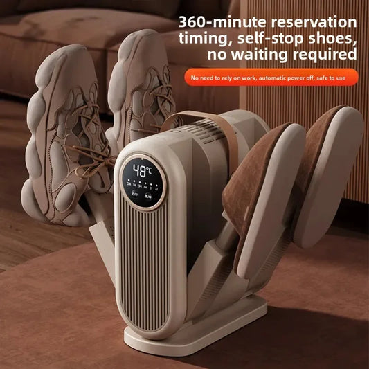 Portable Foldable Electric Shoe Dryer UV Blue Light UV Sterilization Deodorizing Shoe Dryer Fast Drying Household Shoe Dryer.