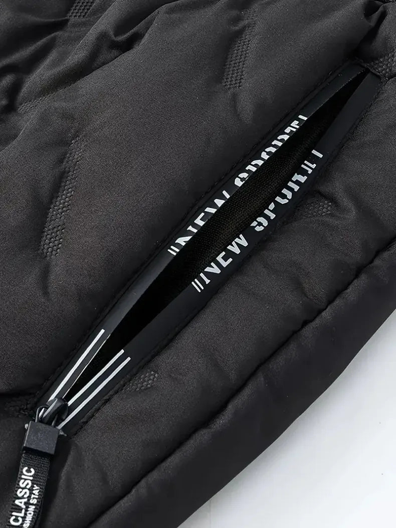 UETEEY Winter Thermal Fleece Pants Men Plush Lambswool Thicken Warm Waterproof Trousers Man Casual Windproof Joggers Sweatpants