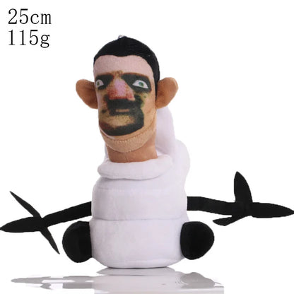 Skibidi Toilet Plush Doll Toys Collectible Gifts for Kids Fans Adults Birthday Anime Game Figure Titan TV Man Cameraman