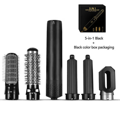 5 In 1 Electric Hair Brush Hair Dryer For Dyson Airwrap Automatic Curler Hair Straightener Hot Air Comb Hairdressing Appliance.