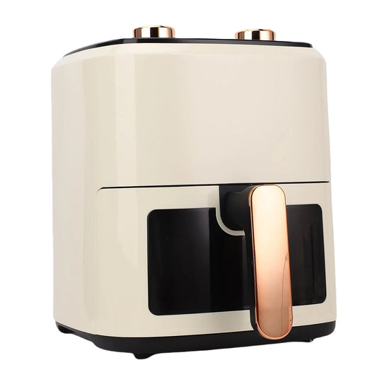 1350W Air Cooker 5.5L Large Capacity Full Automatic Multifunction Oilless Kitchen Fryer for Making Egg Tart Grilled Fish.