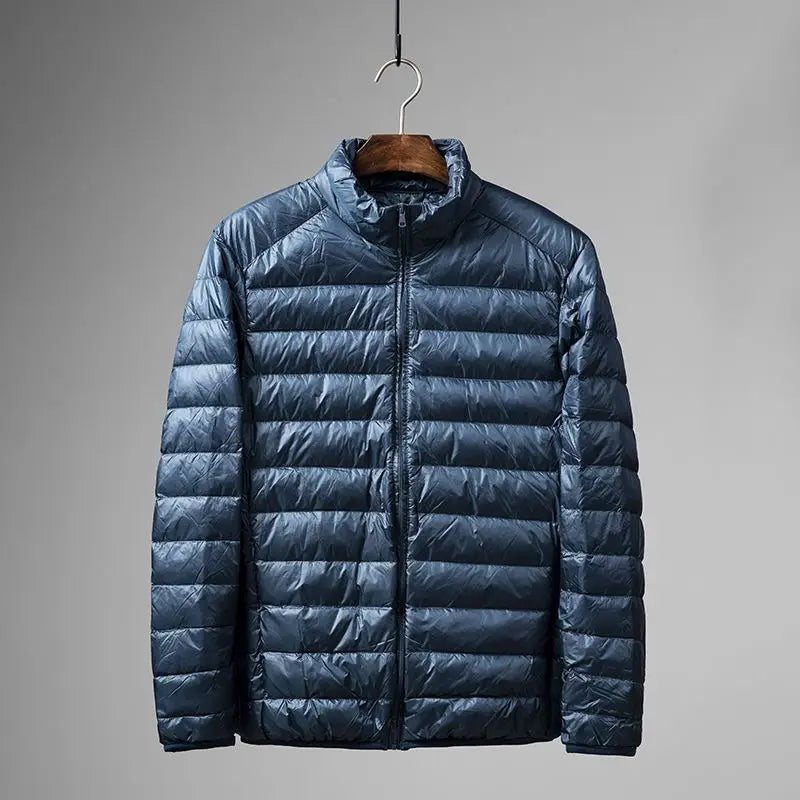 2026 Portable Lightweight ort down Jaet for Men Autumn Winter Cotton Padded Stand Collar Warm Casual ly Friendly Outerwear.