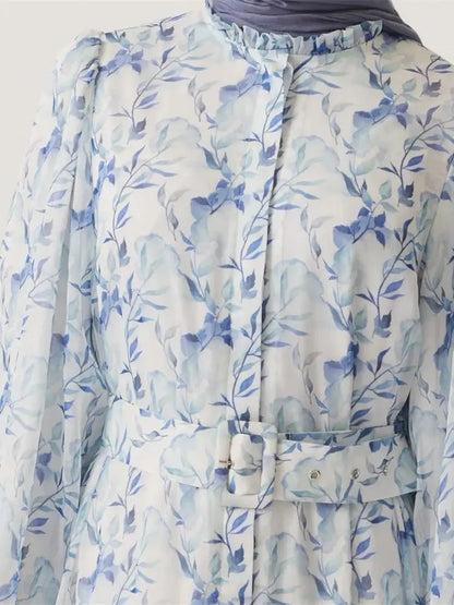 Ramadan Dubai Chiffon Modest Abaya Damen Kebaya Turkey Islam Muslim Long Dress Abayas For Women Kaftans Robe Femme Musulmane.