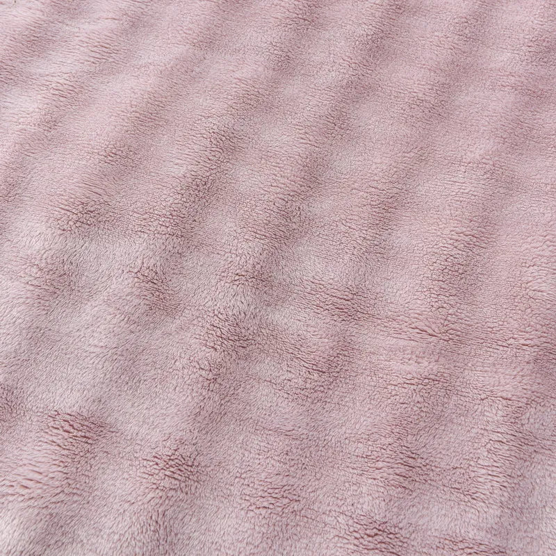 Solid Color Flannel Rabbit Fur Blanket Nap Cover Blanket Soft Sofa Blanket Coral Fleece Cover For Bedroom Manufacturer Wholesale.