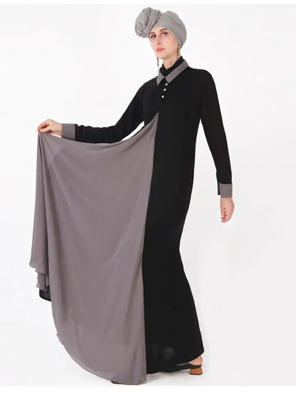 Ramadan Eid Black Abaya Damen Dubai Islam Muslim Women Clothing Modest Dress Kebaya Kaftan Robe Musulmane Caftan Marocain Femme.