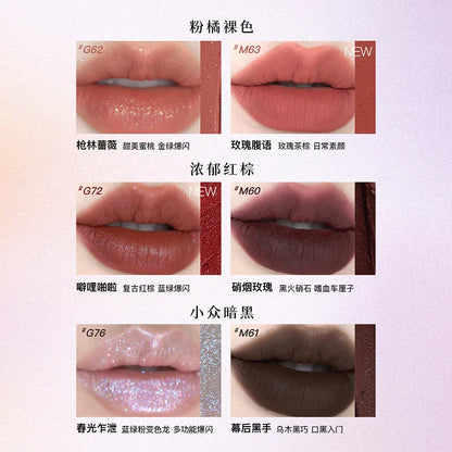 Girlcult Matte Nude Lipstick Velvet Cosmetic Long Lasting Waterproof Non-Stick Cup Lip Glaze Lip Makeup Gift for Girls and Women.