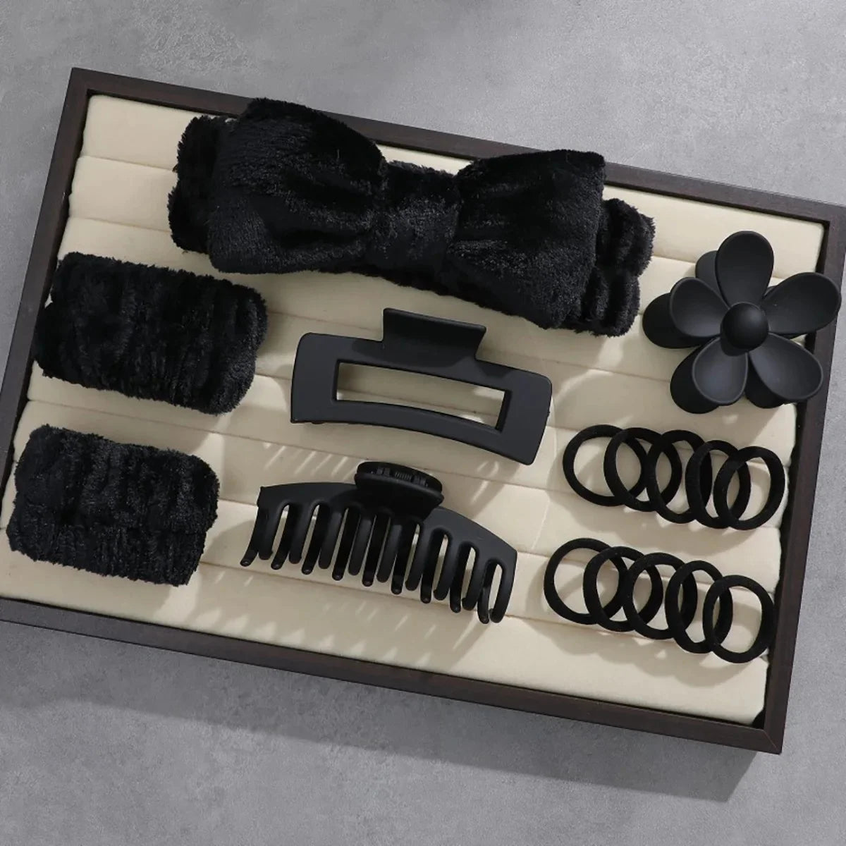 Matte Butterfly Knot Hair Ties Women's Hair Accessories Elastic Hair Bands Floral Hair Clips Autumn Winter New Style Hair Access