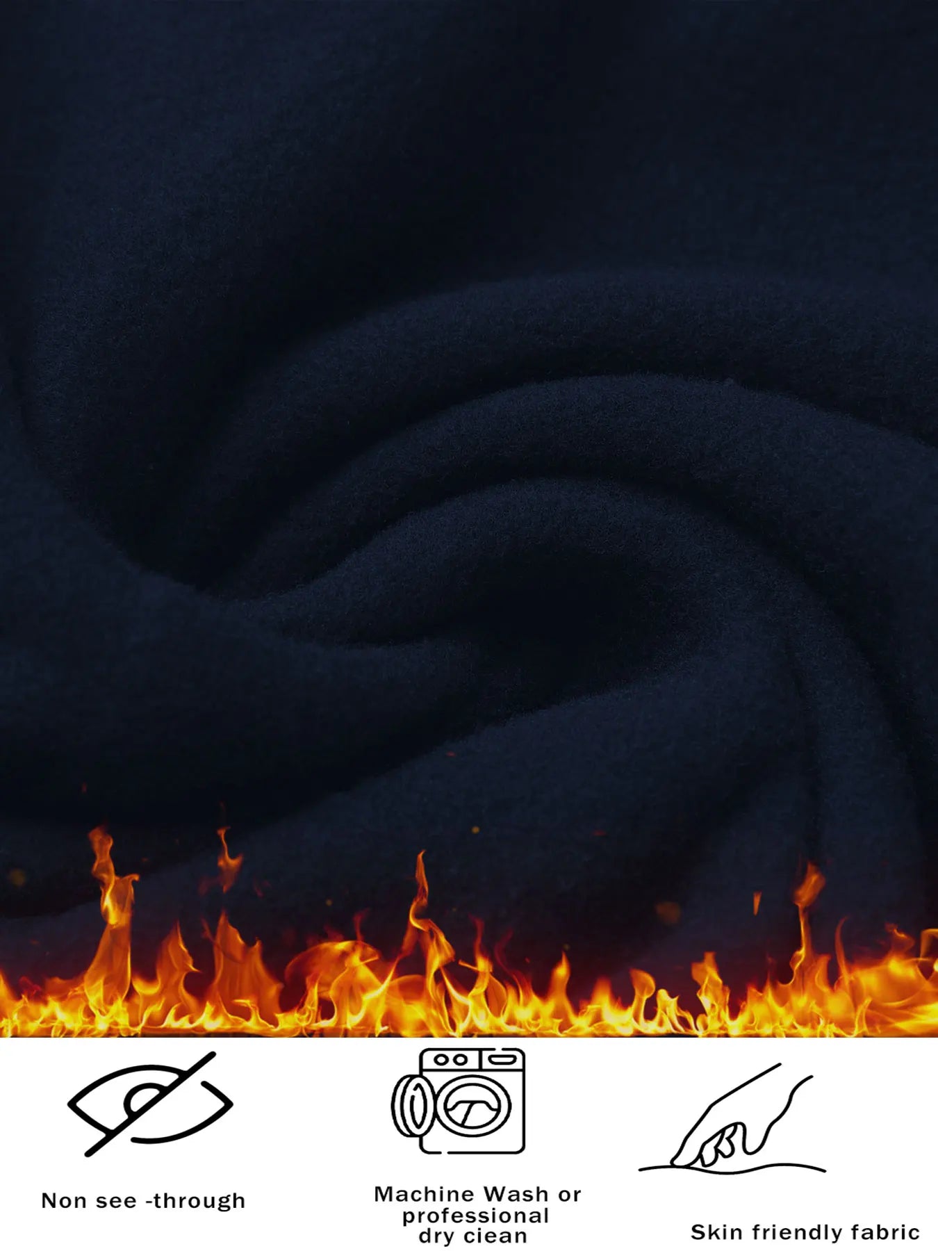 Superweiche, mit Fleece gefütterte Leggings für Damen, Workout, Yoga, Laufen, Thermo-Warmhose für kalten Winter