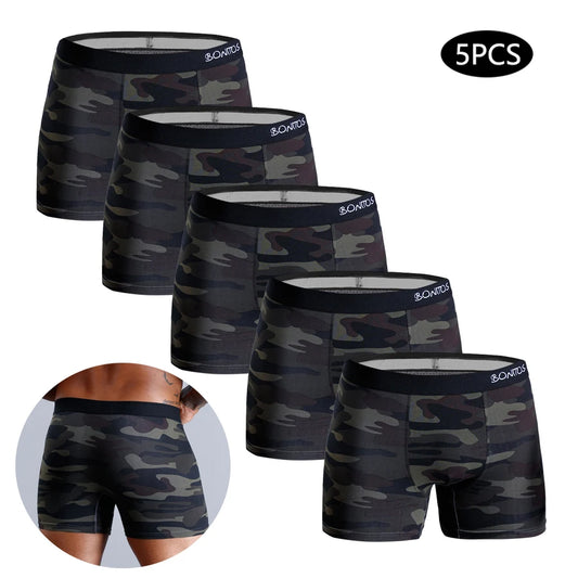 5 stücke boxershorts männer sexy unterwäsche für herren baumwolle boxer für mann männer höschen benutzerdefinierte unterhosen männlichen calecon