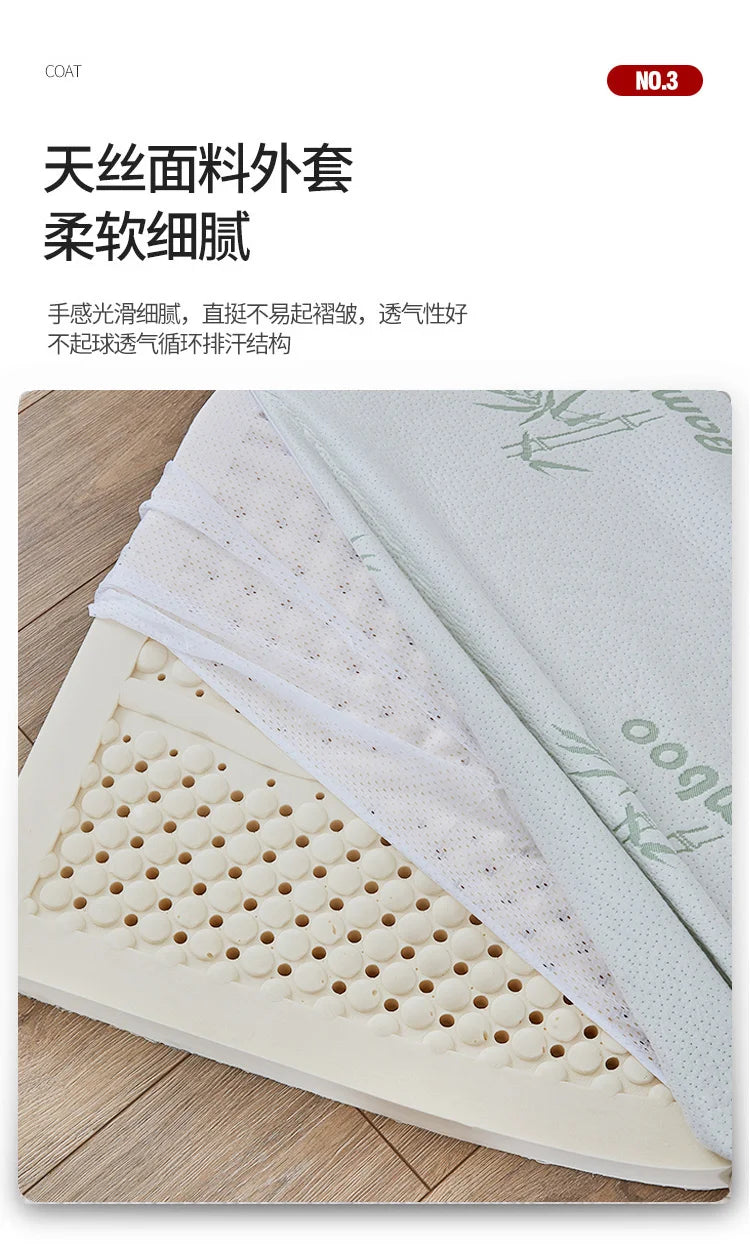 King Thailand Latex-Bettmatratze, hochwertige Molblly Tatami, faltbare Queen-Size-Matratze, Queen-Size-Schlaf, Colchoneta, Wohnmöbel