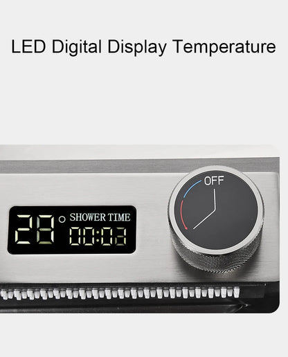 YCRAYS Digital Display Nano Kitchen Sink Large Single Bowl SUS304 Waterfall Faucet Cup Washer Purified Tap Soap Dispenser