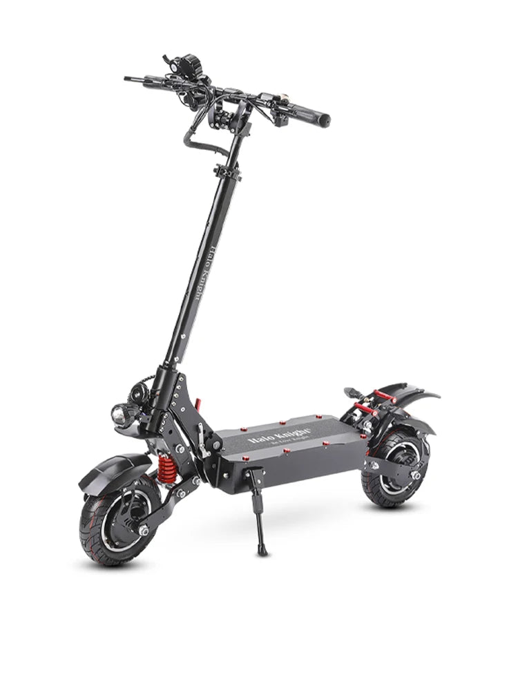 Halo Knight T108 28.8Ah 1000W Dual Motor Faldable Electric Scooter 65KM/H Max Range 60KM On-Road Tire E Scooter with Suspension.