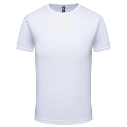 Summer Quick-drying T-shirt Custom Logo Breathable Sports Top Embroidery Personalized Logo Team Activity T-shirt Print Pattern