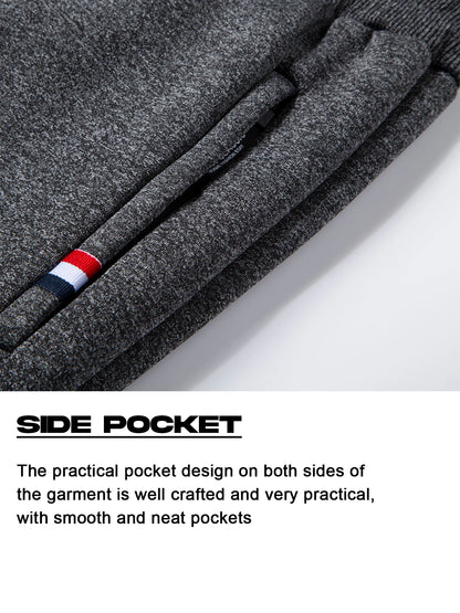 Autumn Winter Thicken Fleece Sweatpants Men Women Loose Casual Trousers Drawstring Warm Outdoor Sports Pants Jogging Pants.