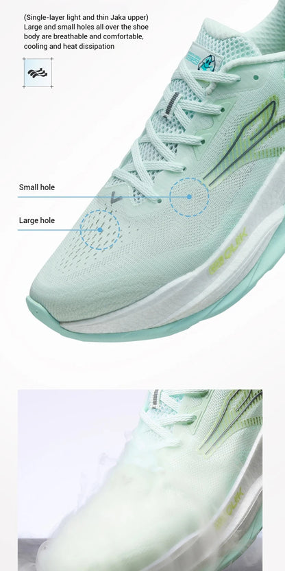 361 Degrees Fierce 5 Men Running Shoes New Soft Breathable Rebound Non-slip Shock-absorber Wear-resistant Male Sneaker 672522218.