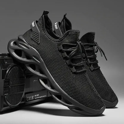 Männer Casual Sport Schuhe Atmungsaktive Leichte Turnschuhe Outdoor Mesh Schwarz Laufschuhe Athletisch Jogging Tenis Wanderschuhe