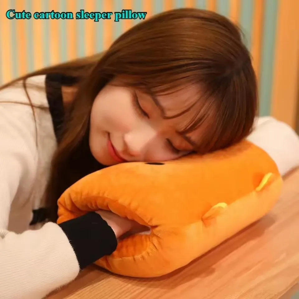 kids cute gift winter cartoon hand pillow, hand warmer, weak hero class 1 arm pillow, Children's Gift, suho nap.