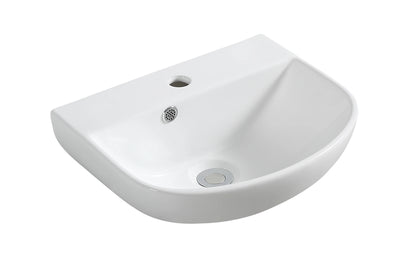 Badezimmerzubehör, Badezimmergefäß, Waschbecken, Waschbecken aus weißem Keramikporzellan über der Theke, Badezimmerwaschbecken, Kunstwaschbecken, Waschbecken