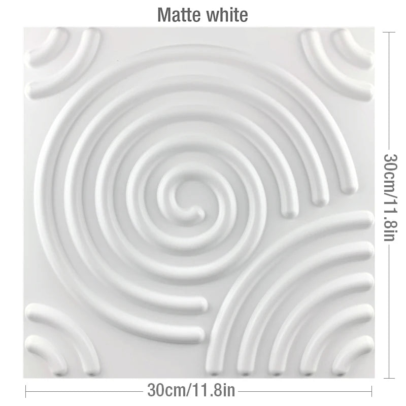 house wall renovation geometric 3D wall panel non-self-adhesive 3D wall sticker art ceramic tile wallpaper room bathroom ceiling