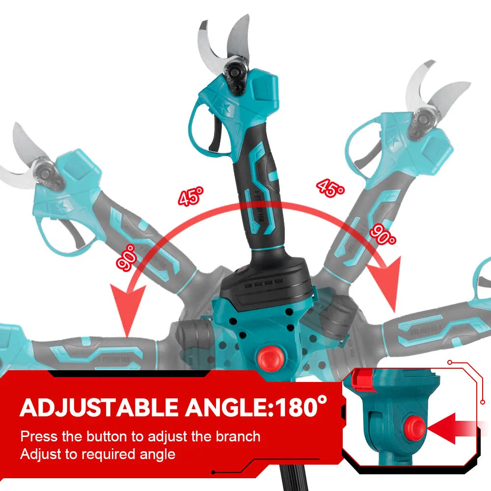 ONEVAN 3500 W Bürstenlose Teleskopstange Elektrische Kettensäge 3-IN-1 Hohe Zweig Schere Garten Beschneiden Werkzeug für 21 V 18 V Batterie