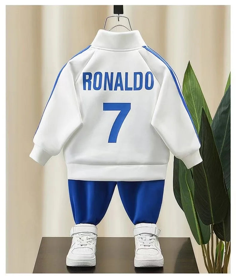 Children Clothing Set Boy Clothes Spring Suit Baby Sets Cute Cotton Coat Pants Kids Soft Tracksuit With Bag 2-10Y 2024 New.