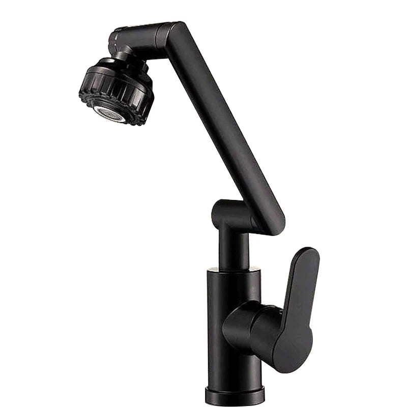 Basin Faucet Hot and Cold Wash Basin Household Bathroom Multi-function Booster Universal Rotating Faucet Kitchen Universal