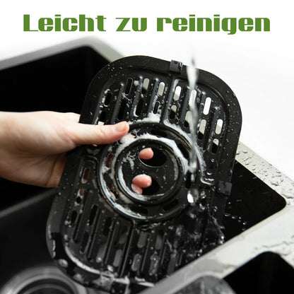 10L Multi Function Dual Basket air fryers Smart machine Viewing Window Electric Hot fryer Oilless Cooker with LED Touch Control.