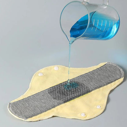 1/4pcs Thin Cloth Pads Soft Cotton Washable Feminine Panty Liners Sanitary Pads Napkin Daily Reusable Menstrual Hygiene Pads.