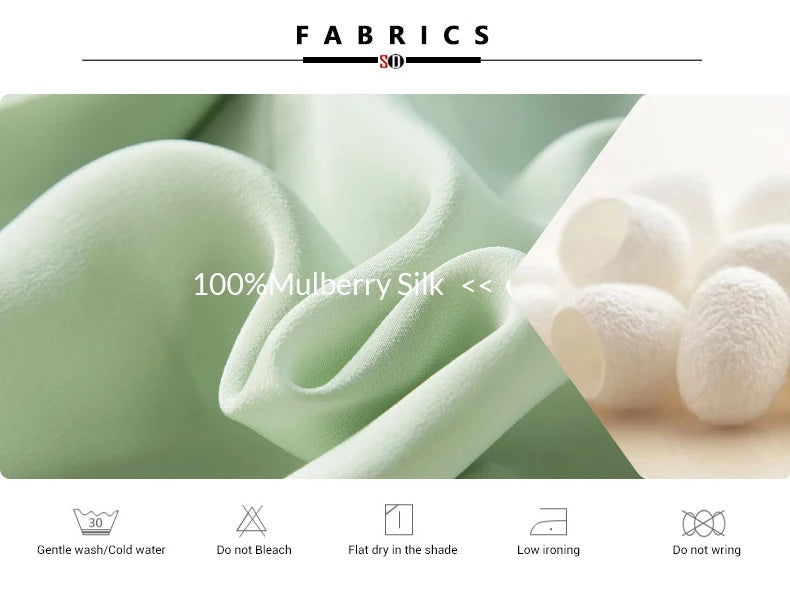 SuyaDream Damen-Seidenhemden, 100 % echte Seide, solide, langärmelige, schicke Blusen mit Knöpfen, 2025, Frühling, Sommer, Büro-Dame-Top, Weiß.