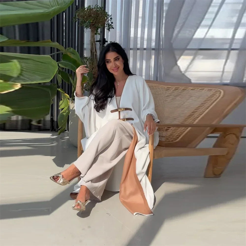 Ramadan Kimono Abaya Dubai Turkey Muslim Islam Saudi Arabia Kebaya Robe Fashion African Dresses Abayas For Women Caftan Djellaba.