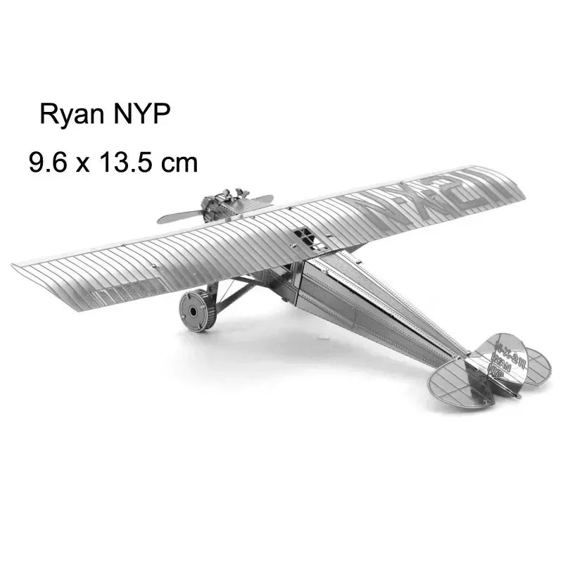 3D Metal Puzzles Military J-20 J-10B SU-34 KA-50 Fighter UFO RAH-66 Helicopter DIY Handmade Assemble Model Jigsaw Puzzles.