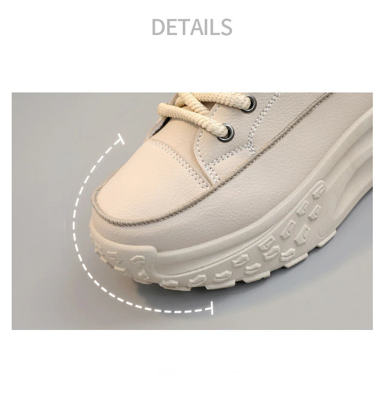 2025 New Women Sneakers Luxury Fashion High Top Women Boots Platform Casual Shoes Outdoor Running Shoes for Women Tenis De Mujer.