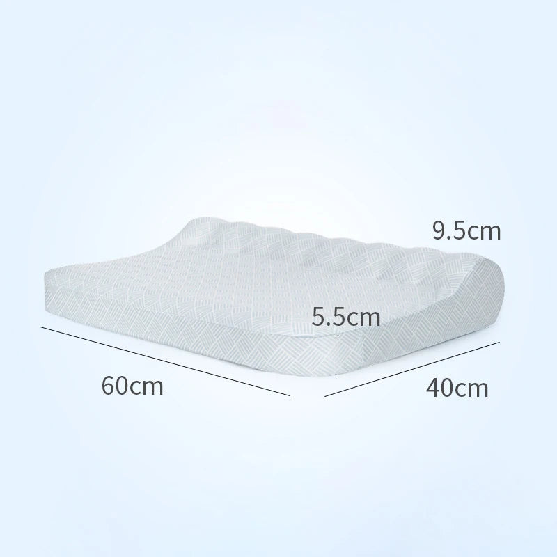 New Natural Latex Pillow with Organic Cotton Cover Standard Size Soft Pressure Relief Neck Pain Relief Bed Pillow for Side Queen.