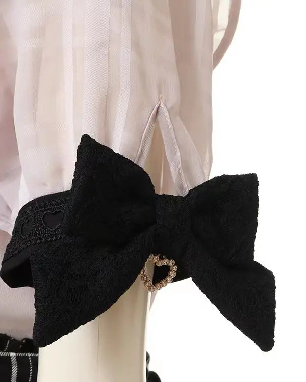 Rojita Stil Spitze Kragen Lolita Hemd Mode frauen Tops Sommer Nette Süße Bogen Schulter Slim Fit Kurzarm Blusen weibliche