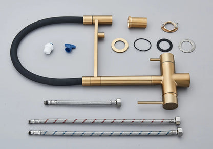 Black Grey Filtered Kitchen Faucet Water Filter Kitchen Faucets Filter Faucet Mixer Water Purification Water Drinking Water Taps