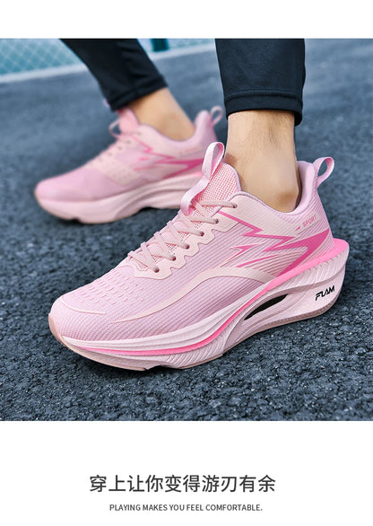 Sport Laufschuhe Männer Turnschuhe Marathon Atmungsaktiv Komfortable Marke Trend Frauen Sportlich Fitness Outdoor Turnschuhe AirCushion