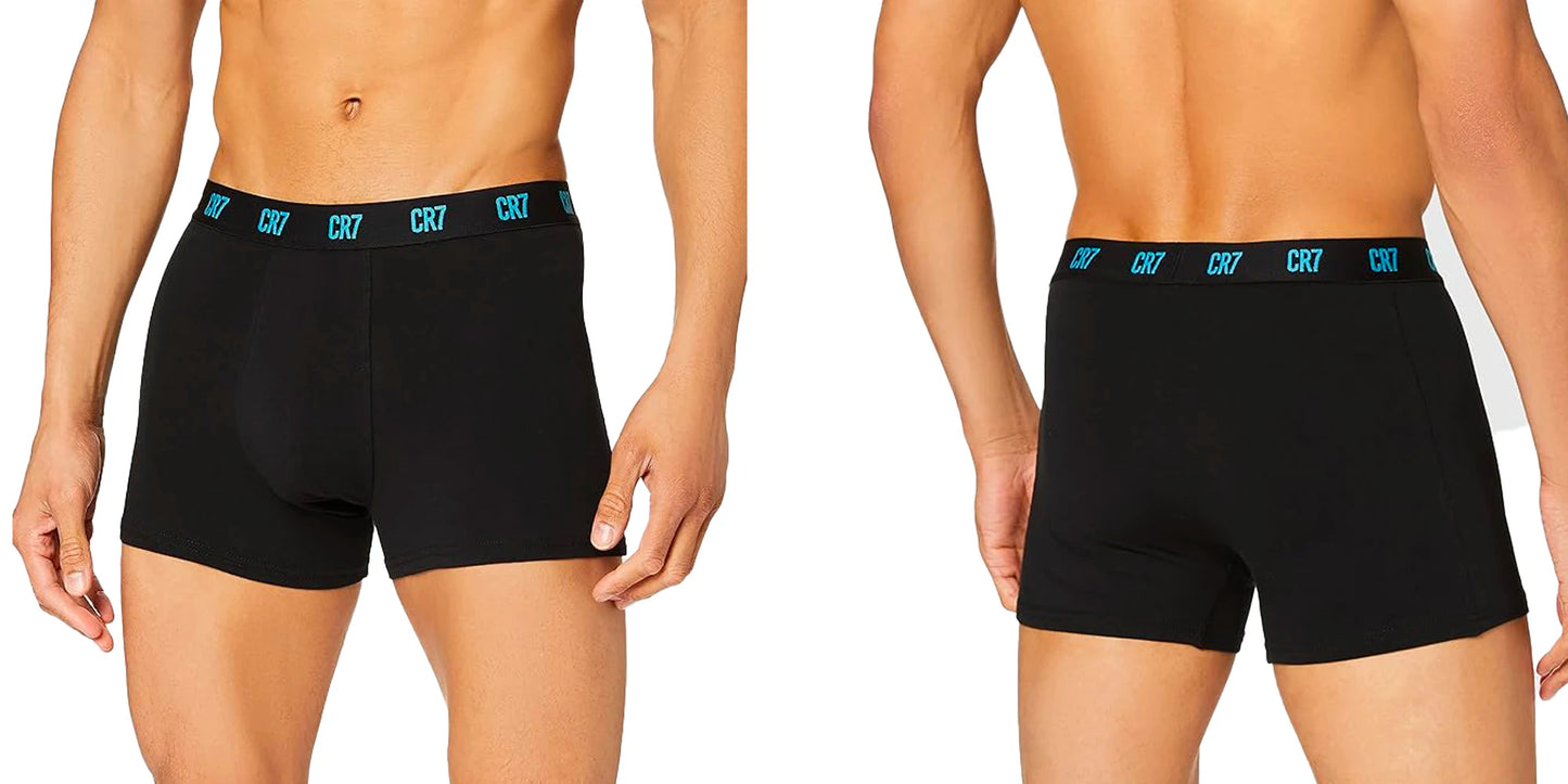 CRIIS SEVEN Boxershorts Hombre Baumwolle Cristiano Ronaldo Herren Sportshorts Unterwäsche Herren Markenboxer Herrenslips Herrengeschenk Unterhose